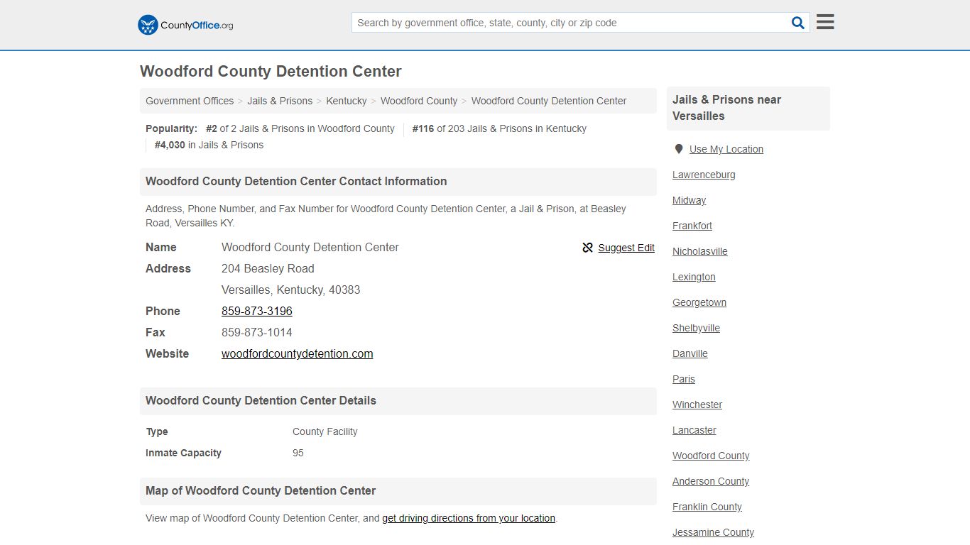 Woodford County Detention Center