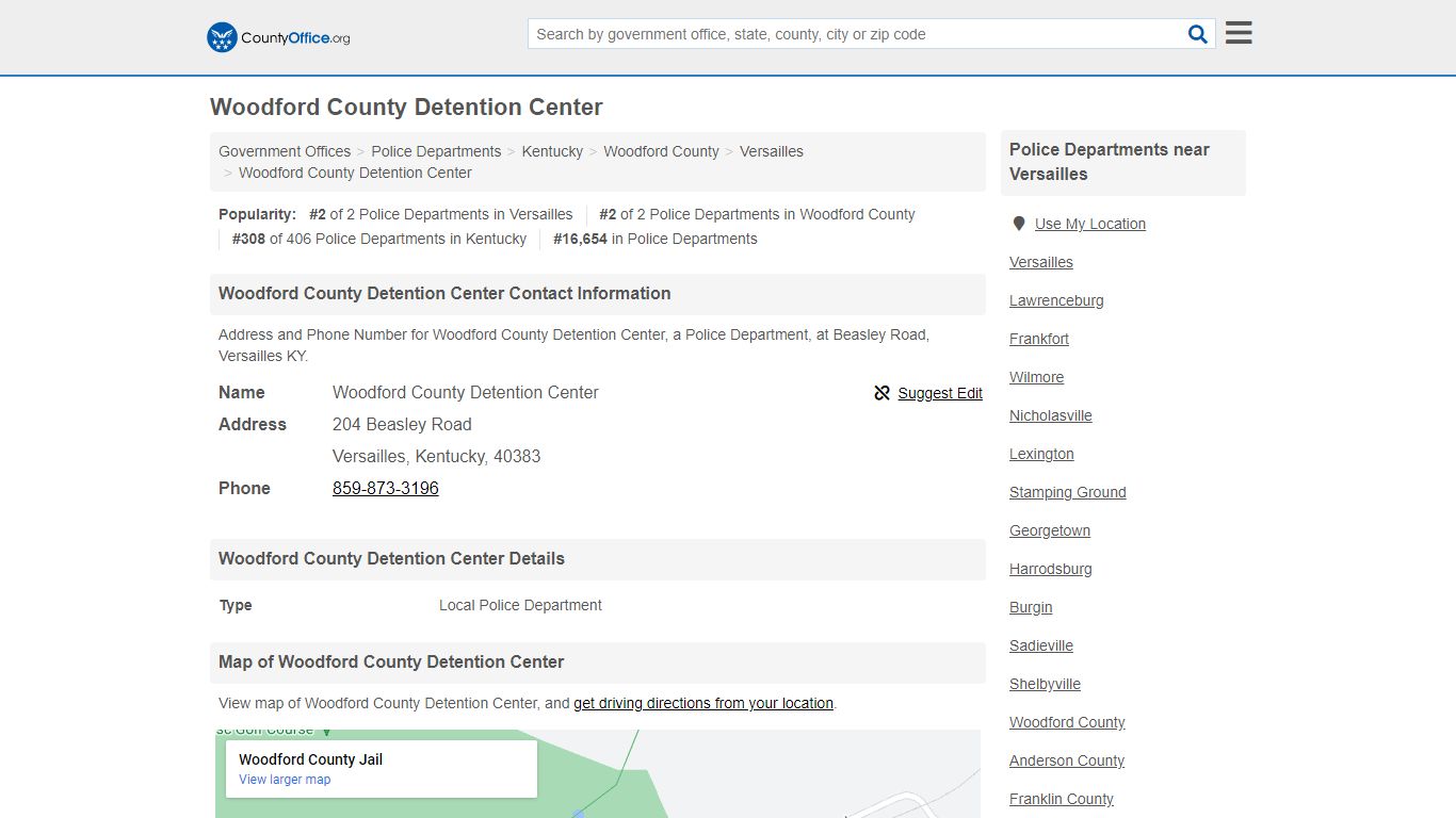 Woodford County Detention Center